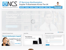 Tablet Screenshot of northamptoncomputerservices.co.uk